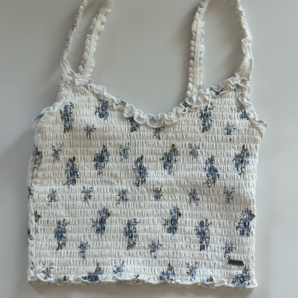 Hollister Floral Smocked Tank